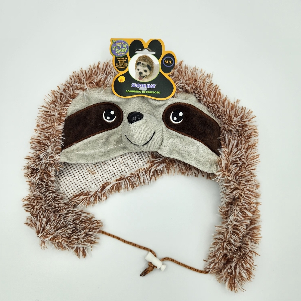 Pet‎ Sloth Hat Size M/L